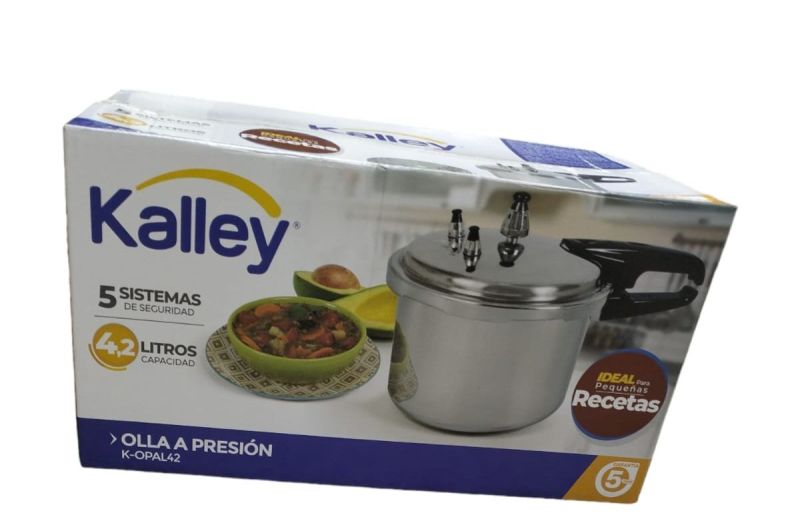 Comprar Pitadora A Presion Kalley 4,2 Litros en Electroshopy - Ángulo 2